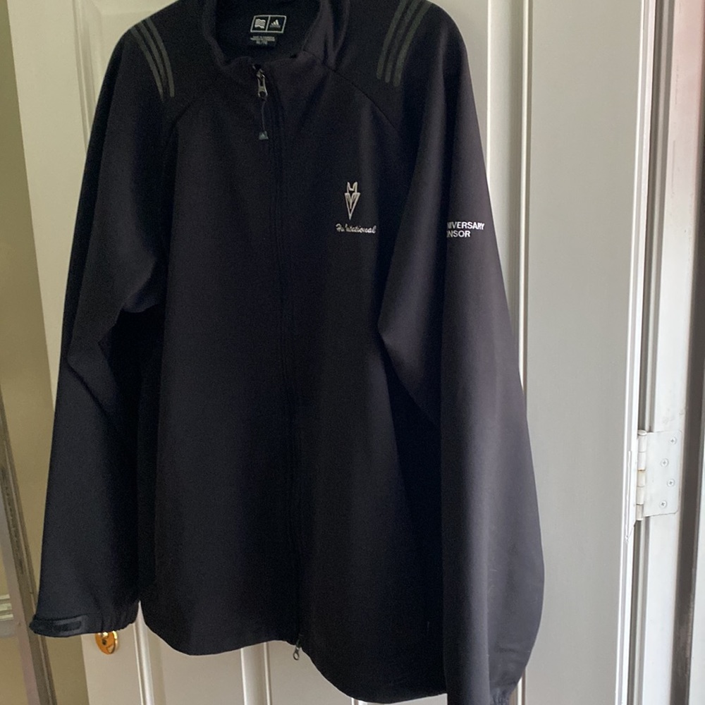 71. Adidas Medium Weight Climaproof Full Zip Golf… - image 1